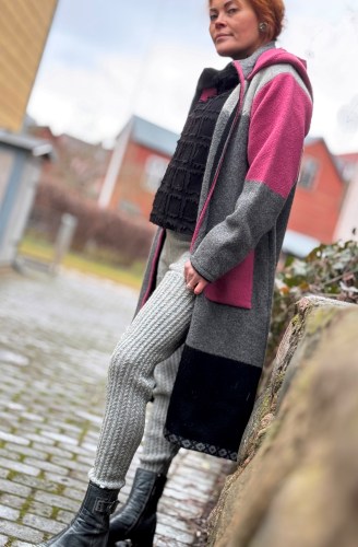 B-74 HH3 wool leggings, solid color 